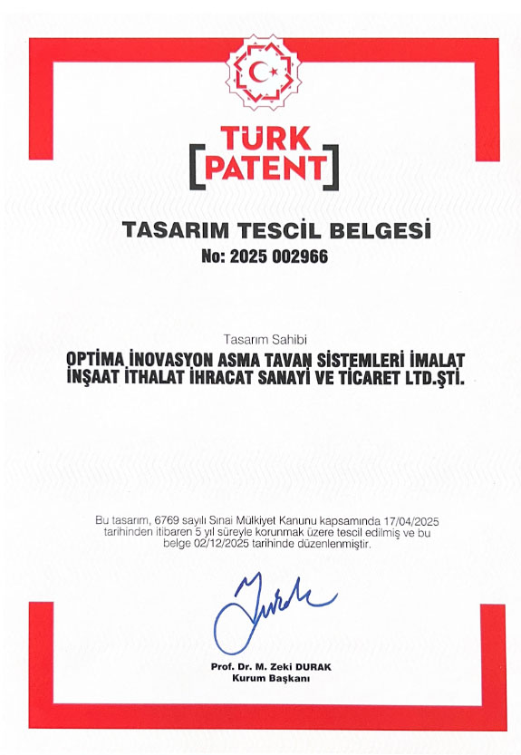 Patent Tescil Belgesi